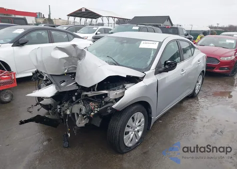 2020 Nissan Sentra S Xtronic Cvt from USA, damaged, VIN 3N1AB8BV2LY304479